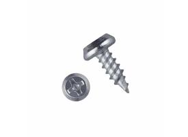 Саморез голова цилиндр КЛОП  острый оцинкованный 3,5*9,5 мм
